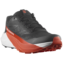 Muške trekking cipele Salomon Pulsar crna Black / White / Cherry Tomato