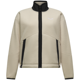 Ženska dukserica Salewa Fanes Jacket Fz W bijela oatmeal