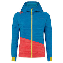 Ženska dukserica La Sportiva Aim Hoody W plava Neptune/Hibiscus
