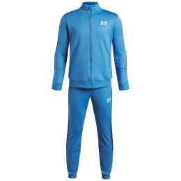 Trenirka Under Armour UA B Icon Knit Tracksuit Aegean Blue plava Aegean Blue / / White