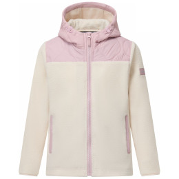 Dječja dukserica Regatta Myla Hybrid Jacket PowLilVan bež PowLilVan