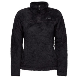 Ženska dukserica Black Diamond Roadie QTR Zip Fleece crna