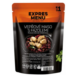 Gotova jela Expres menu Svinjetina s grahom 300g