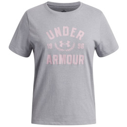 Dječja funkcionalna majica Under Armour UA G Varsity SS Mod Gray Light Heather