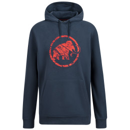 Muška dukserica Mammut ML Hoody (2020) plava / crvena MarineMelangePrt