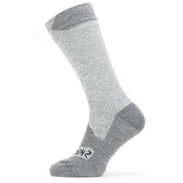 Vodootporne čarape SealSkinz Raynham svijetlo siva Grey/Grey Marl