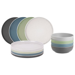 Set posuđa Brunner Midday Dolomit mješavina boja