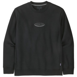 Muška dukserica Patagonia Men's '95 Oval Logo Uprisal Crew Sweatshirt crna Black