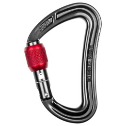 Karabiner Ocún Raven Screw crna/crvena Anthracite