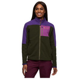 Ženska dukserica Cotopaxi Abrazo Fleece Full-Zip Jacket ljubičasta/zelena Black Violet and Woods