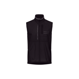 Muški prsluk Norrona senja aero90 Vest crna Caviar Black