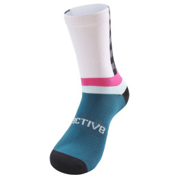 Biciklističke čarape Protective P-Vert plava/bijela