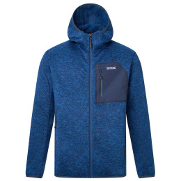 Muške funkcionalne majice dugih rukava Regatta Hooded Newhill plava Aviator Blue