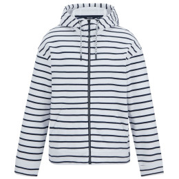 Ženska dukserica Regatta Bayletta Hoody bijela/plava Wht/NvyStrpe