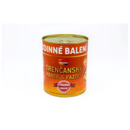 Glavno jelo VESEKO Trenčanský párek s fazolí 800 g