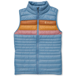 Ženski prsluk od perja Cotopaxi W'S Fuego Down Vest plava Fjord Stripes