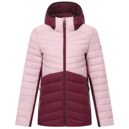Ženska jakna Regatta Womens Hooded Leedre Hybrid ružičasta PwdrLlc/Fig
