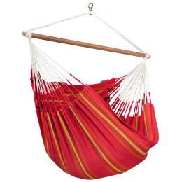Fotelja za ljuljanje La Siesta Currambera Lounger crvena Cherry