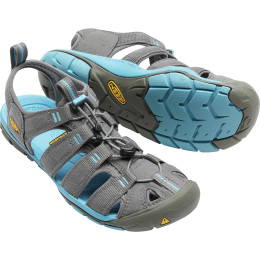 Ženske sandale Keen Clearwater CNX W siva/plava Gargoyle/NorseBlue