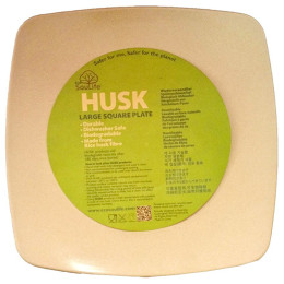 Tanjur EcoSouLife Square Plate large natural