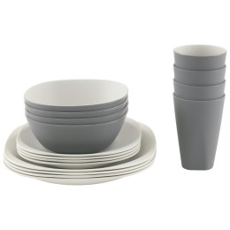Set posuđa Outwell Gala 4 Person Dinner Set siva