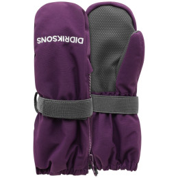 Dječje zimske rukavice na palac Didriksons Biggles Zip Mitten 9 Ljubičasta Northen Purple
