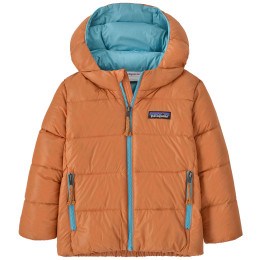 Dječja jakna Patagonia Baby Hi-Loft Down Sweater Hoody - MARG narančasta Marigold