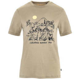 Ženska majica Fjällräven Hoja Lugnt Wool T-shirt W