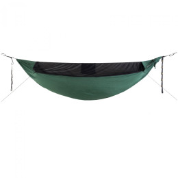 Viseća mreža za postavljanje na drvo Ticket to the moon Lightest Pro Hammock zelena Forest Green - Recycled Nylon