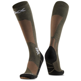 Dokoljenice X-Socks Ski Discover Merino Otc žuta SAND/DARK SAND