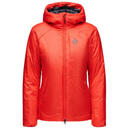 Ženska jakna Black Diamond W Solution 3.0 Hoody crvena Octane