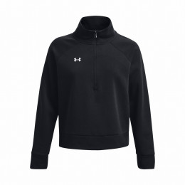 Ženska dukserica Under Armour Rival Fleece HZ crna Black