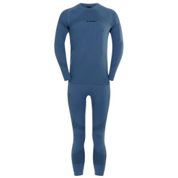Muško termo rublje Fundango Seamless Baselayer Set tamno plava patriot blue