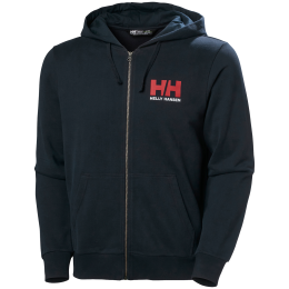 Muška dukserica Helly Hansen Hh Logo Full Zip Hoodie 2.0 tamno plava Navy