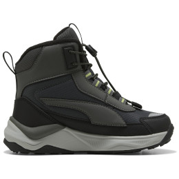 Dječja obuća Puma Puma Evolve 2.0 Boot PS Shadow Gray-Sunn siva/zelena Shadow Gray-Sunny Lime-PUMA Black