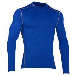Muške funkcionalne majice Under Armour CG Armour Mock plava Royal//Steel