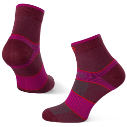 Čarape Zulu Zulu Sport crvena/ružičasta red/pink