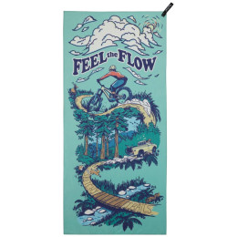 Ručnik za kupanje koji se brzo suši PackTowl Personal Body zelena Flow