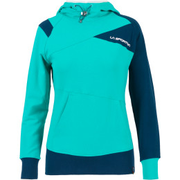 Ženska dukserica La Sportiva Squamish Hoody W plava Aqua/Opal
