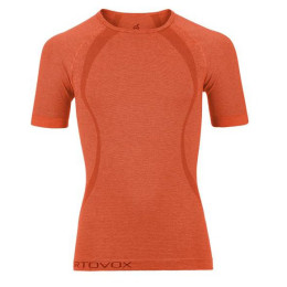 Muške funkcionalne majice Ortovox Merino Comp. Cool narančasta CrazyOrange