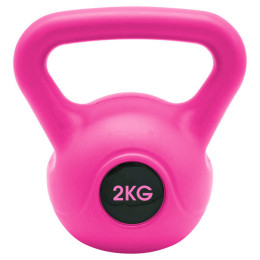 Utezi Dare 2b Kettle Bell 2KG ružičasta