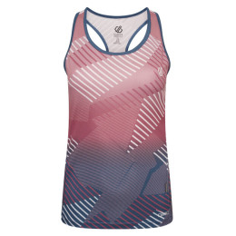 Ženska biciklistička majica Dare 2b AEP Prompt Vest ružičasta/plava