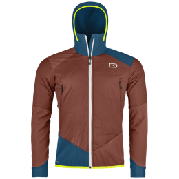 Muška jakna Ortovox Col Becchei Hybrid Jacket Men's narančasta Clay Orange