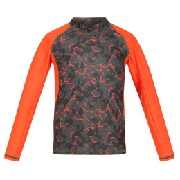 Dječji kupaći Regatta Hoku siva/narančasta