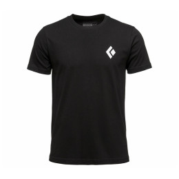 Muška majica Black Diamond M SS EQUIPMNT FOR ALPINIST TEE crna