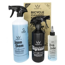 Set za čišćenje Peaty´s Gift Pack - Wash Degrease Lubricate crna/plava