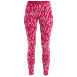 Ženske tajice Icebreaker W Mer 260 Vertex Legging Macro Forms ružičasta