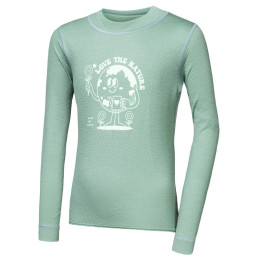 Dječja funkcionalna majica Sensor Merino DF Planet Basil Green svijetlo zelena Basil Green