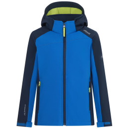 Dječja softshell jakna Regatta Haydenbury Navy/Olympian Blue plava / svijetloplava Navy/Olympian Blue/Lime