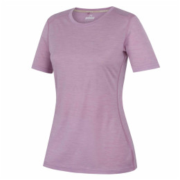 Ženska majica MOOA Merino Lyolite 150 Short ružičasta pale orchid